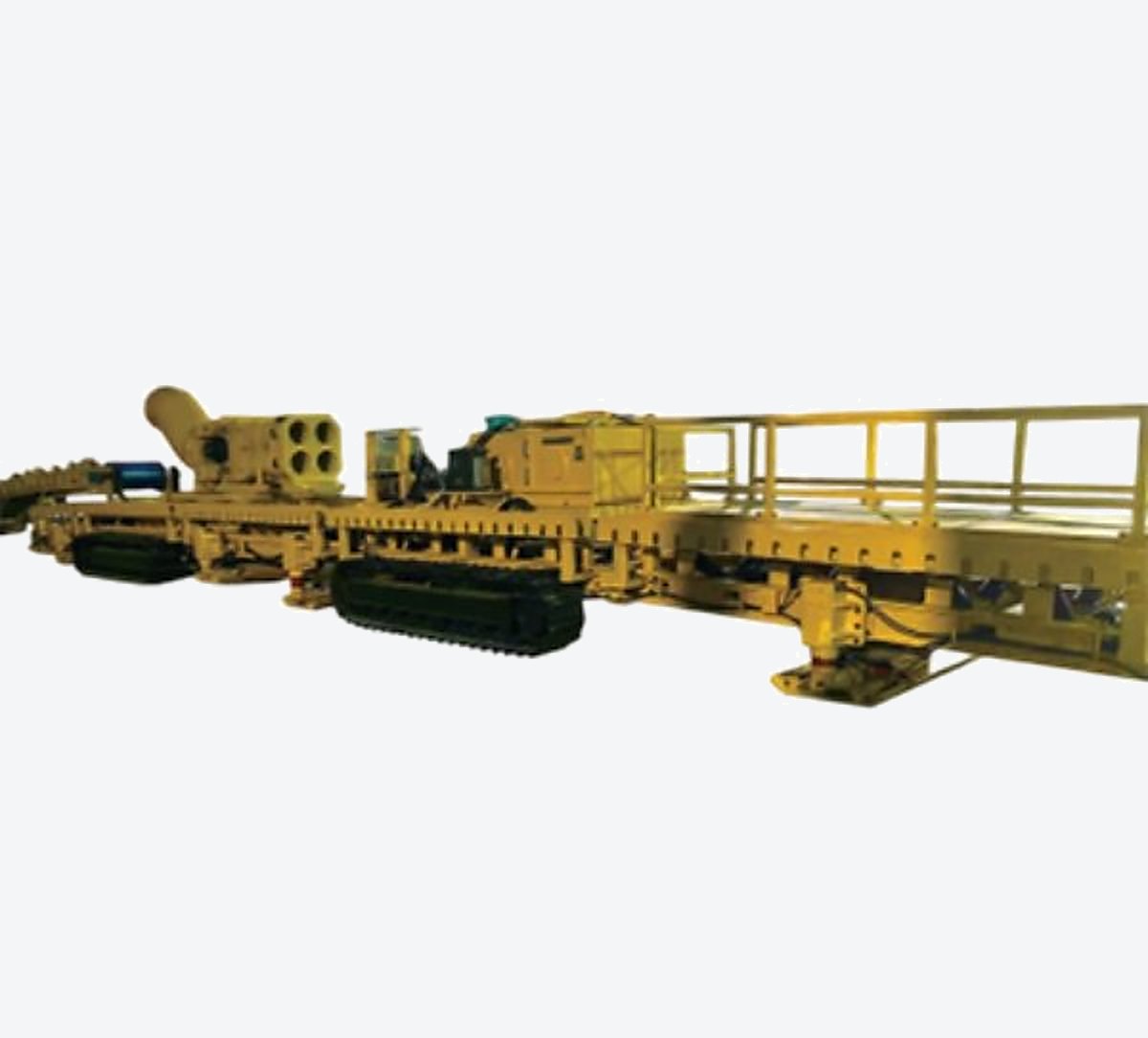 Crawler self-advancing tail DWZY — general view