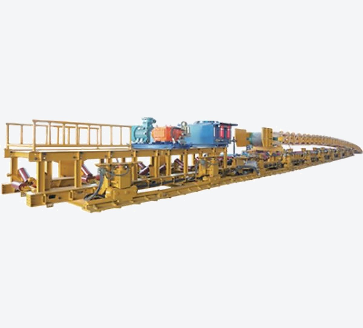 Walking self-advancing tail DWZY1000 — general view